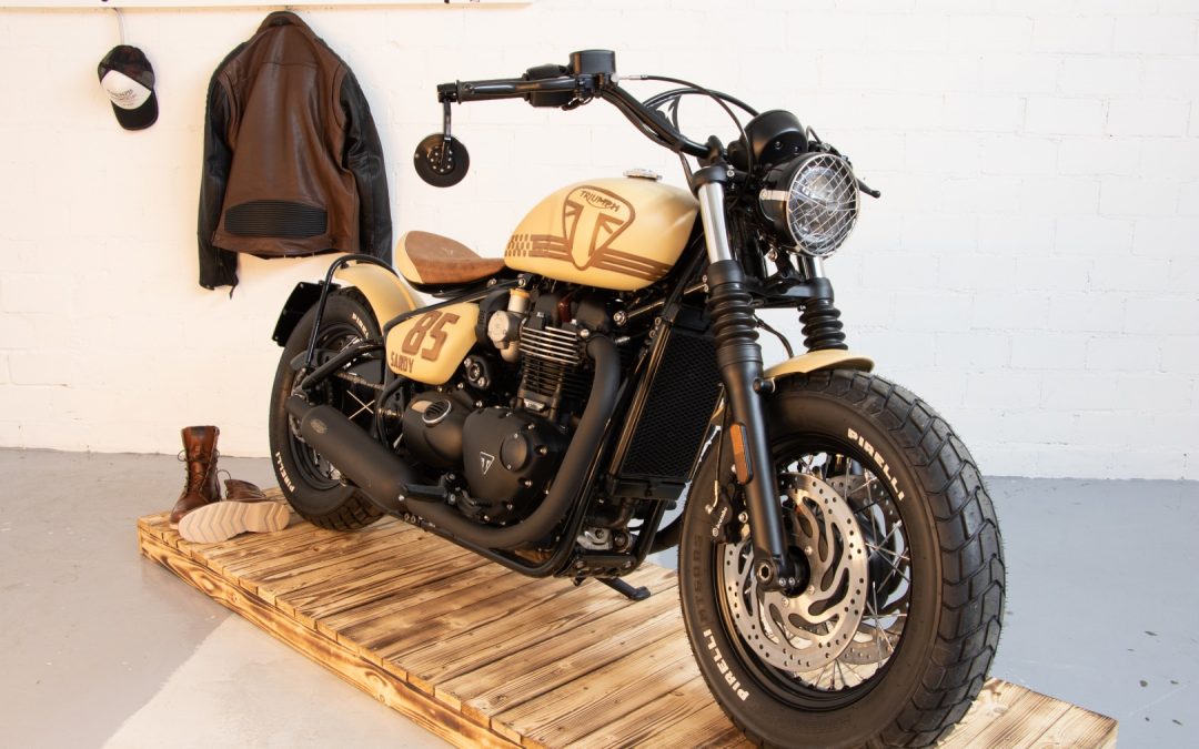 Triumph Bobber Sandy 85