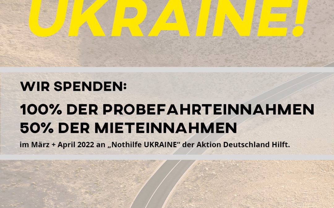 Ride for Ukraine – Spendenaktion